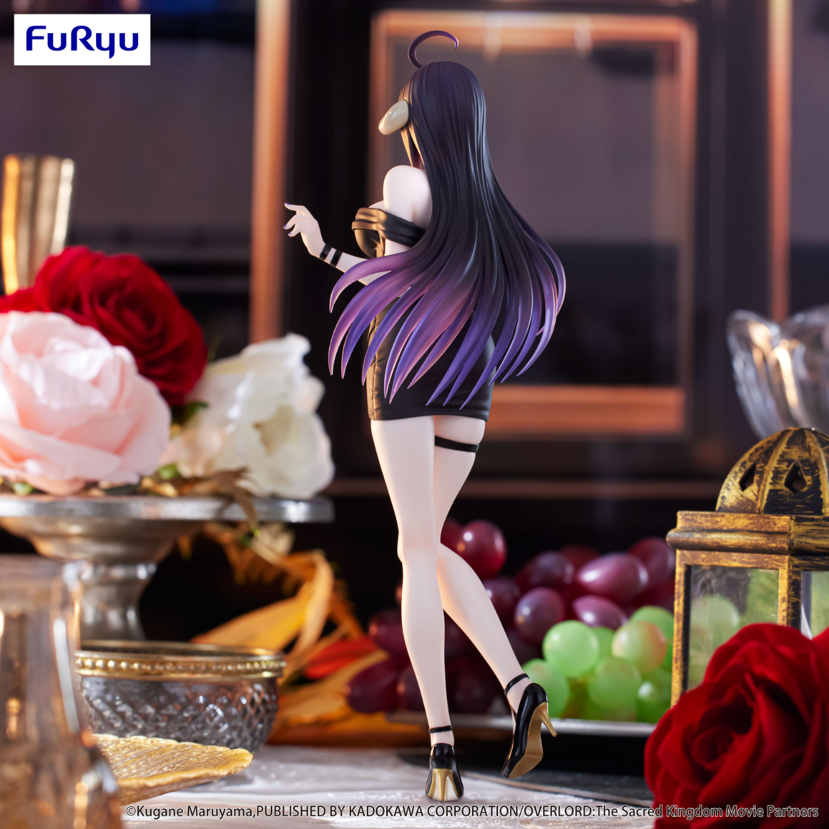 Overlord Trio-Try-iT Figure "Albedo" (Mini Dress Ver.)-FuRyu-Ace Cards & Collectibles