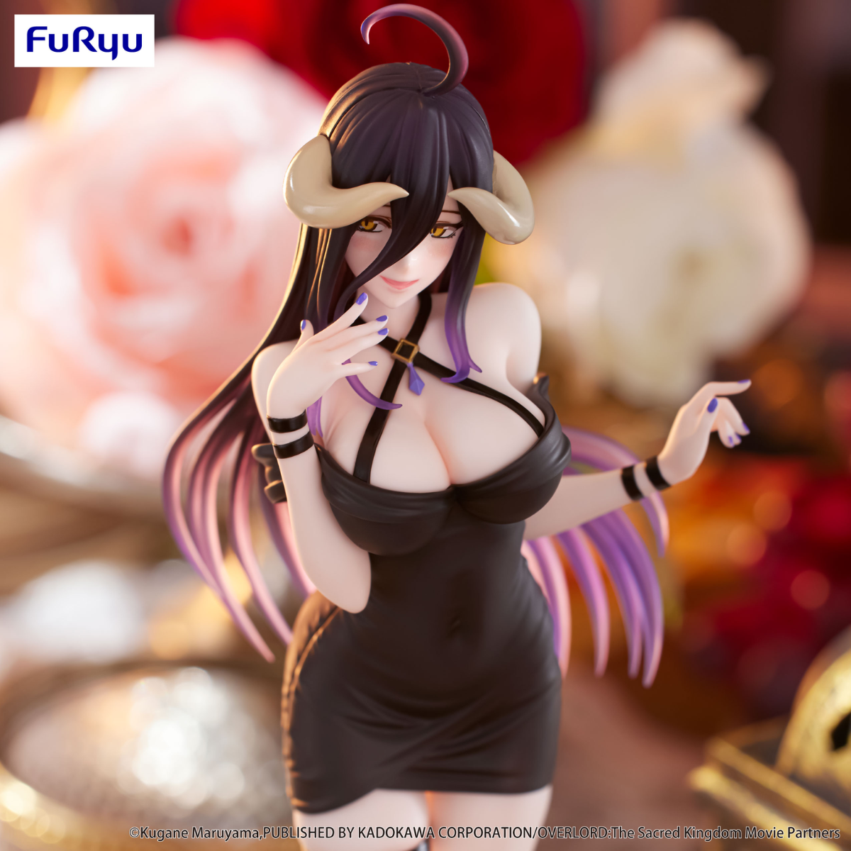 Overlord Trio-Try-iT Figure "Albedo" (Mini Dress Ver.)-FuRyu-Ace Cards & Collectibles