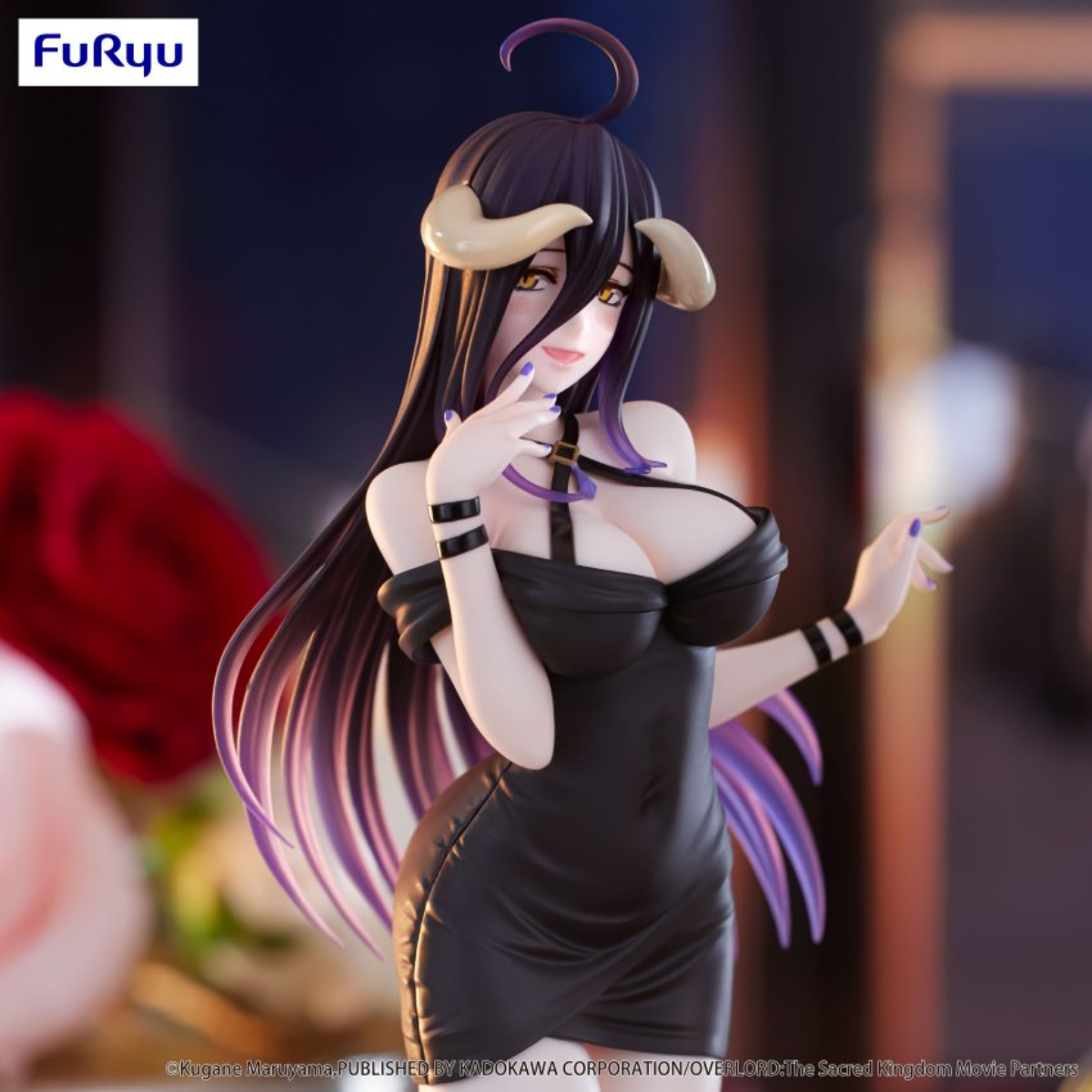 Overlord Trio-Try-iT Figure "Albedo" (Mini Dress Ver.)-FuRyu-Ace Cards & Collectibles