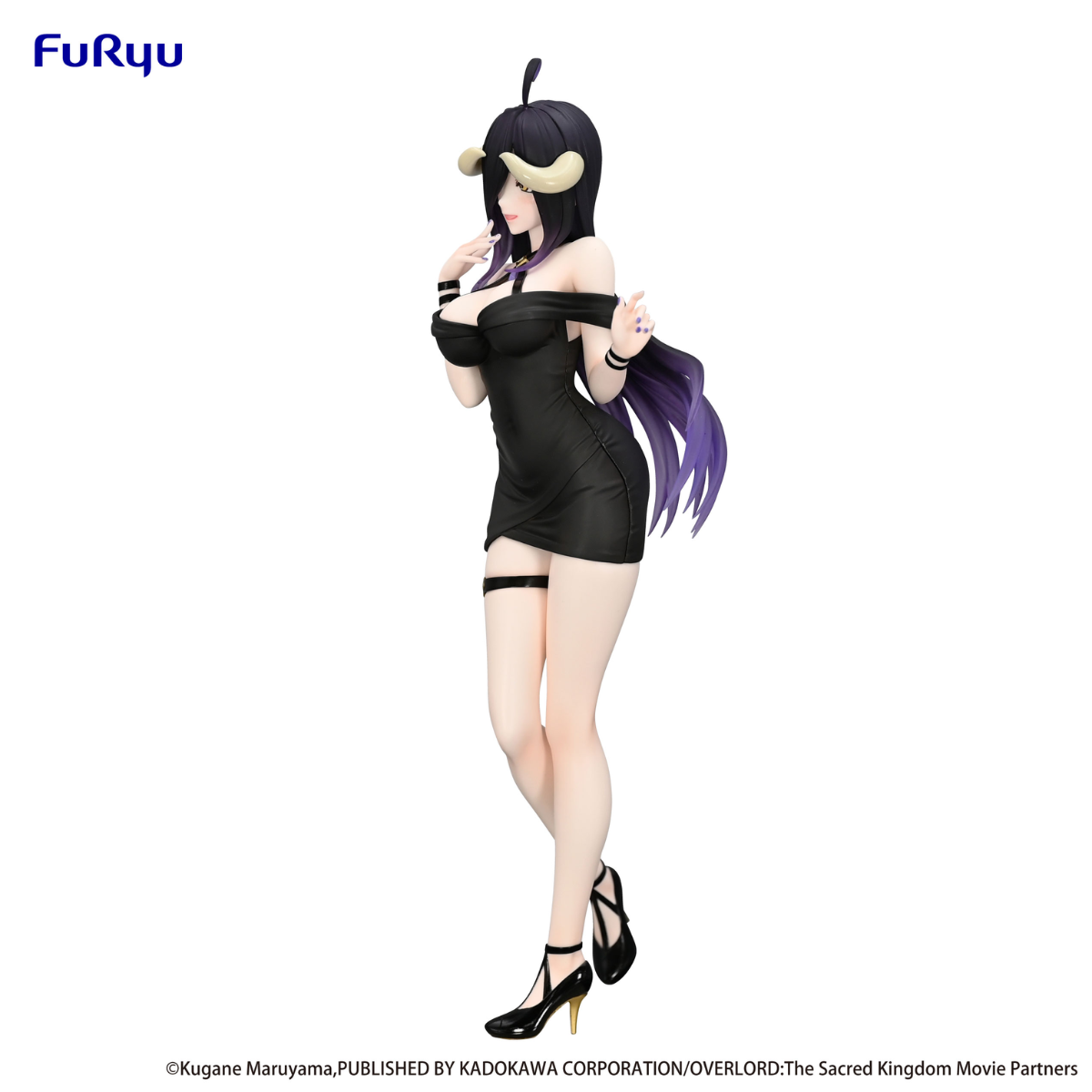 Overlord Trio-Try-iT Figure "Albedo" (Mini Dress Ver.)-FuRyu-Ace Cards & Collectibles
