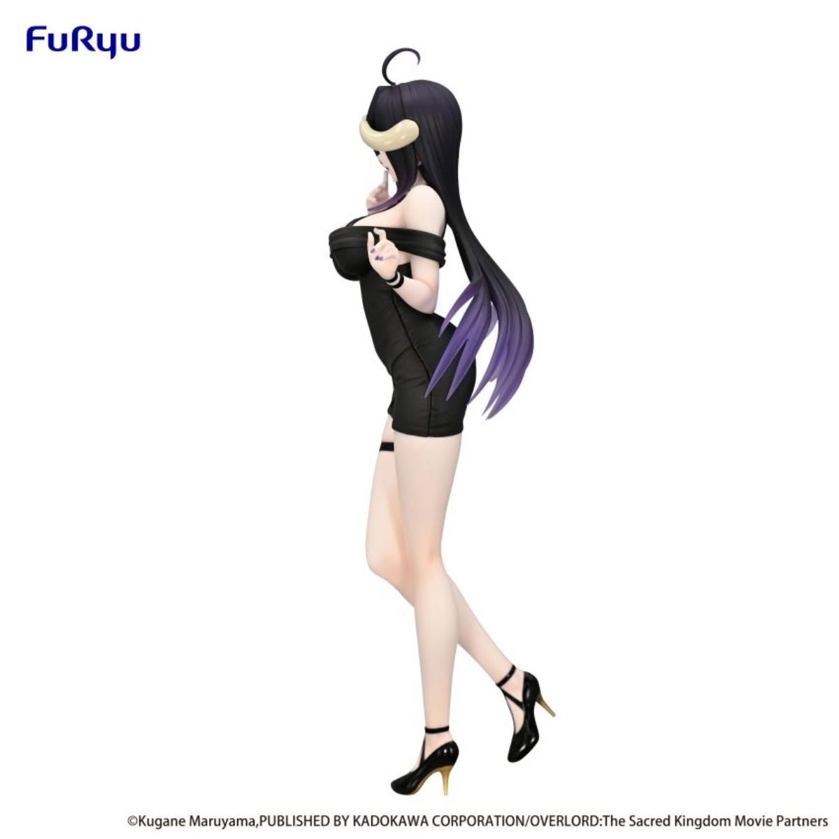 Overlord Trio-Try-iT Figure "Albedo" (Mini Dress Ver.)-FuRyu-Ace Cards & Collectibles