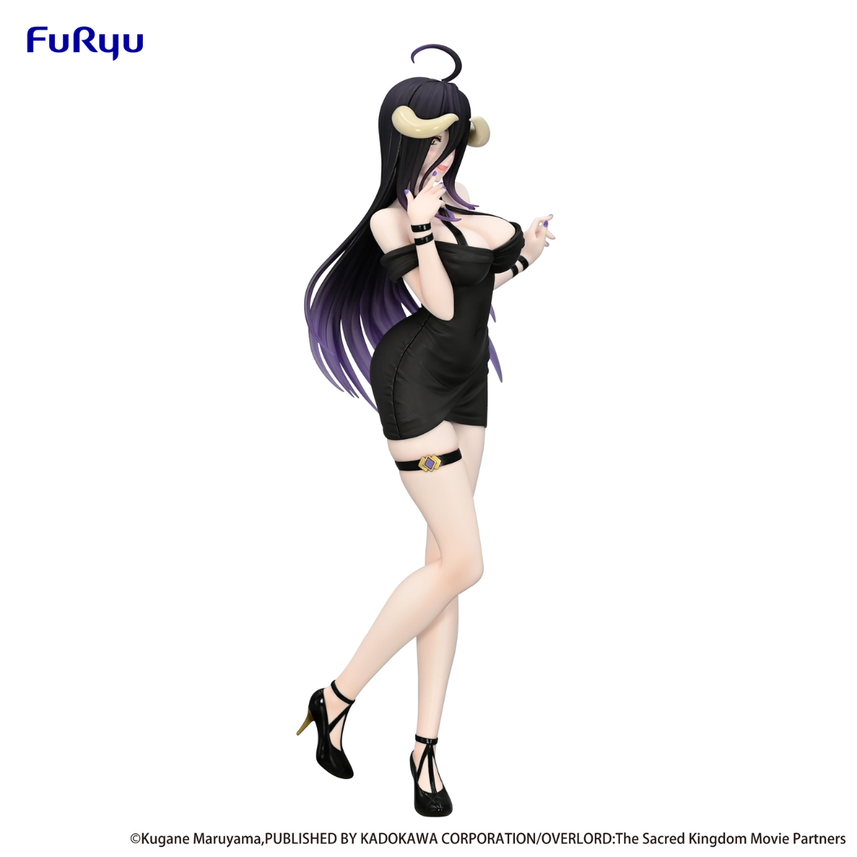 Overlord Trio-Try-iT Figure "Albedo" (Mini Dress Ver.)-FuRyu-Ace Cards & Collectibles