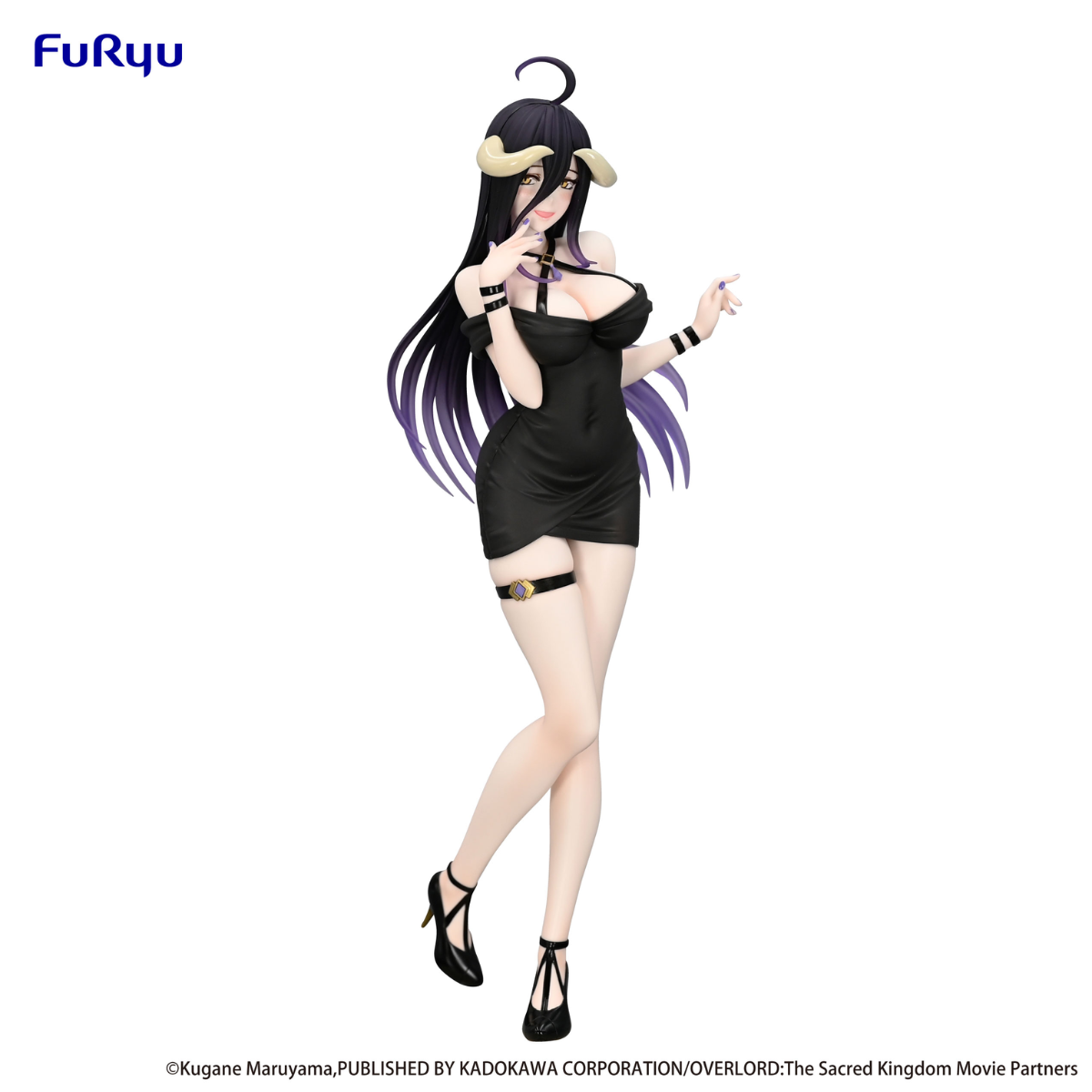 Overlord Trio-Try-iT Figure "Albedo" (Mini Dress Ver.)-FuRyu-Ace Cards & Collectibles