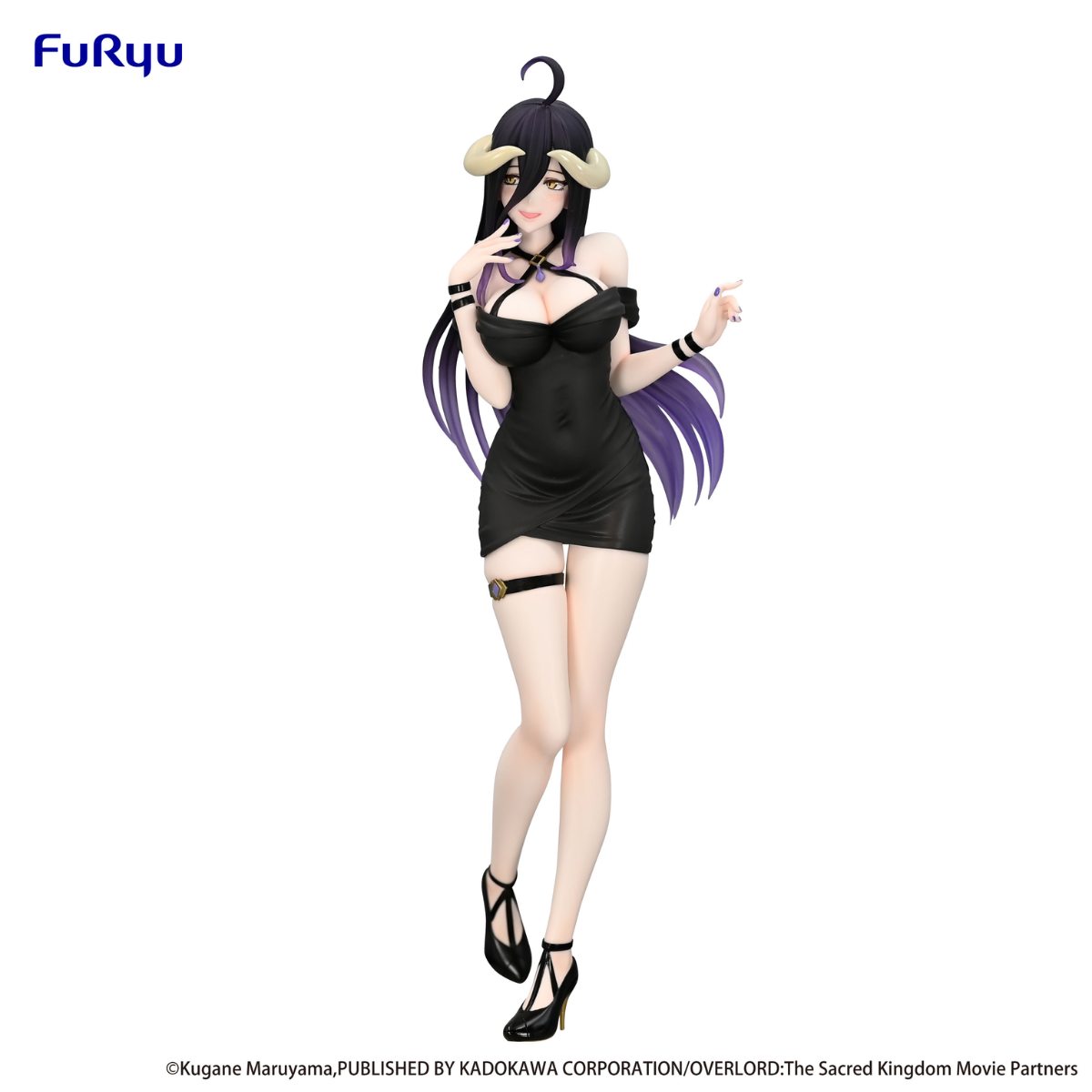 Overlord Trio-Try-iT Figure "Albedo" (Mini Dress Ver.)-FuRyu-Ace Cards & Collectibles