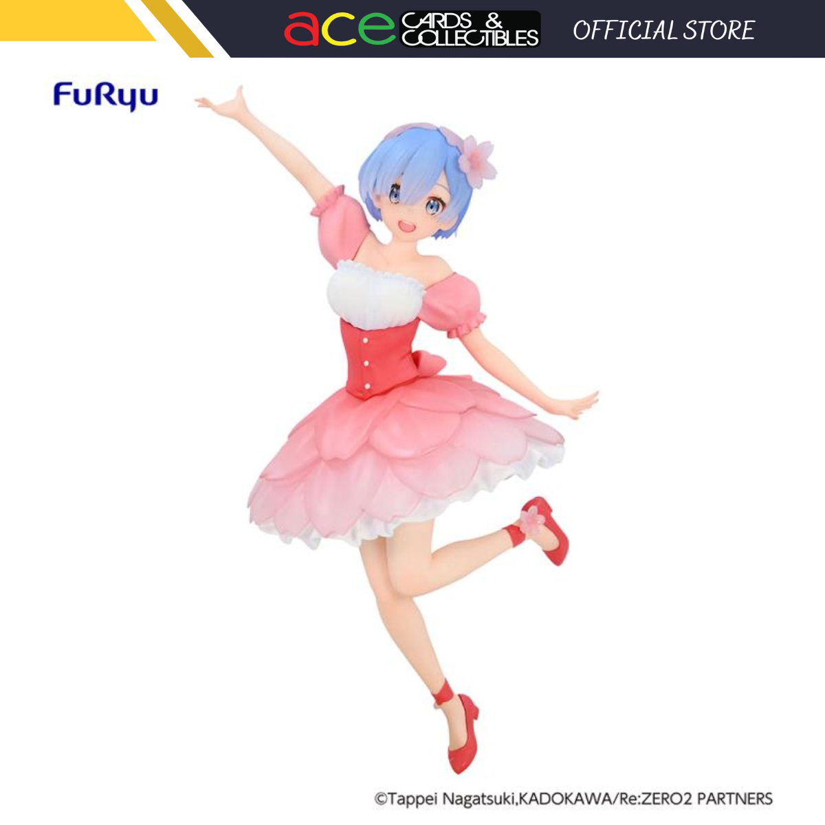 Re: Zero Starting Life In Another World Trio-Try-iT Figure &quot;Rem&quot; (Cherry Blossom)-FuRyu-Ace Cards &amp; Collectibles