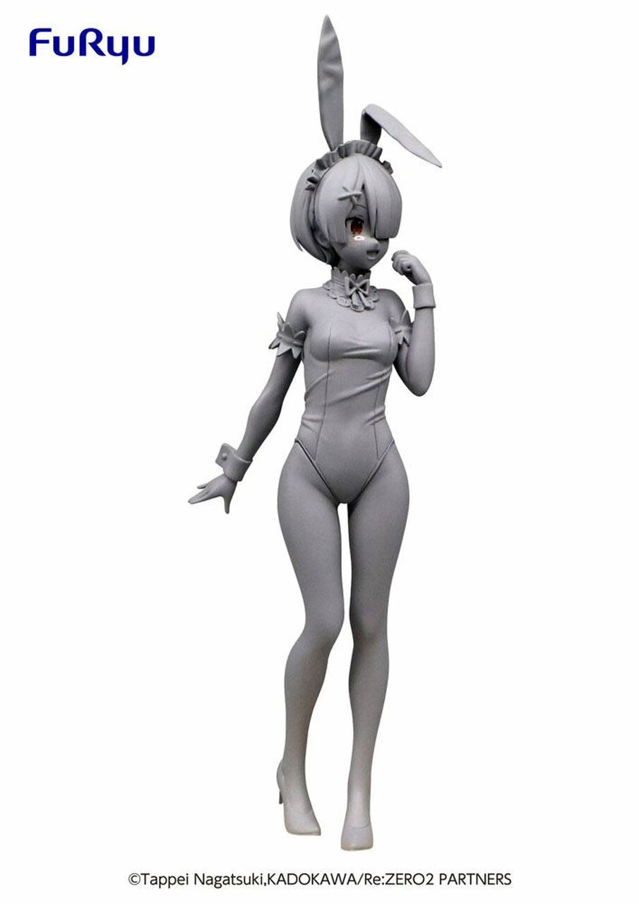 Re: Zero Starting Life in Another World BiCute -Bunnies- "Ram" (White Pearl Color Ver.)-FuRyu-Ace Cards & Collectibles