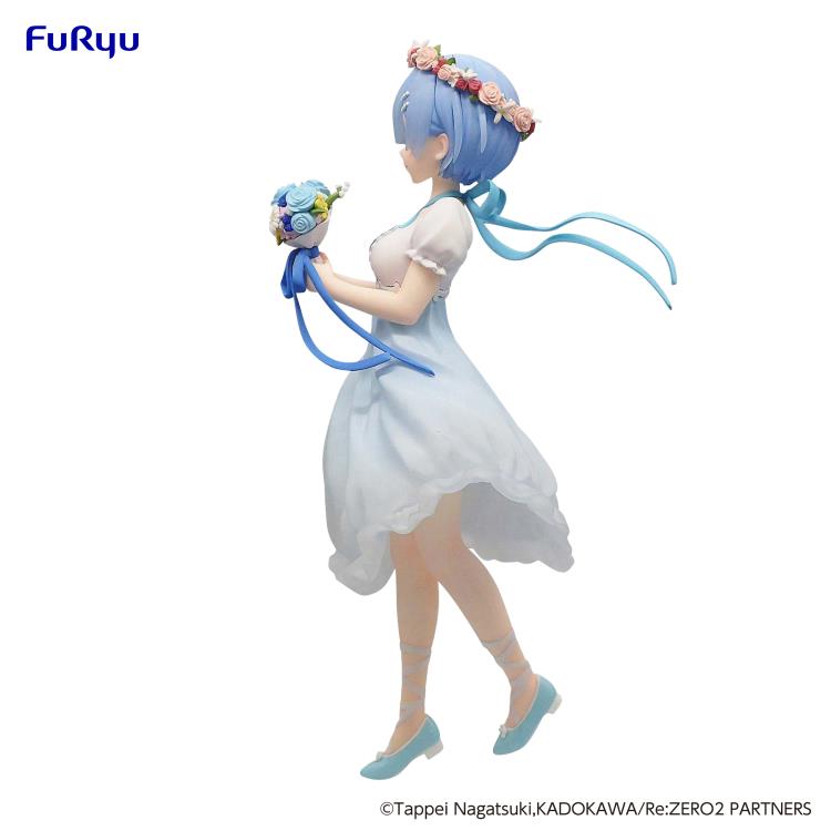Re: Zero Starting Life in Another World Trio-Try-iT Figure &quot;Rem&quot; (Bridesmaid Ver.)-FuRyu-Ace Cards &amp; Collectibles