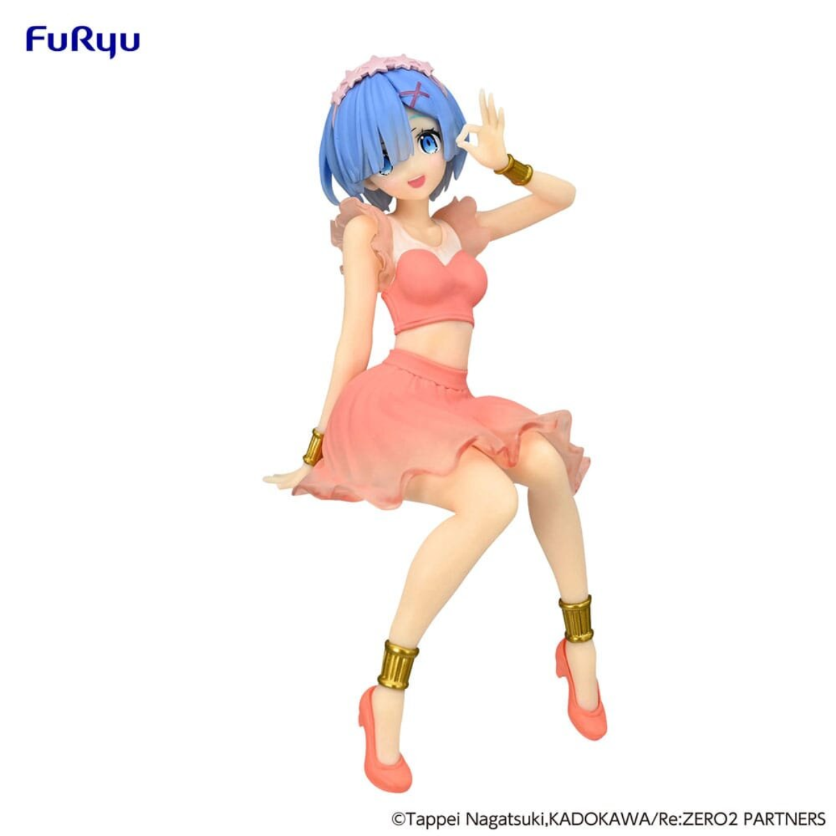 Re:ZERO -Starting Life in Another World- Noodle Stopper Figure &quot;Rem&quot; (Twinkle Party Another Color ver.)-FuRyu-Ace Cards &amp; Collectibles