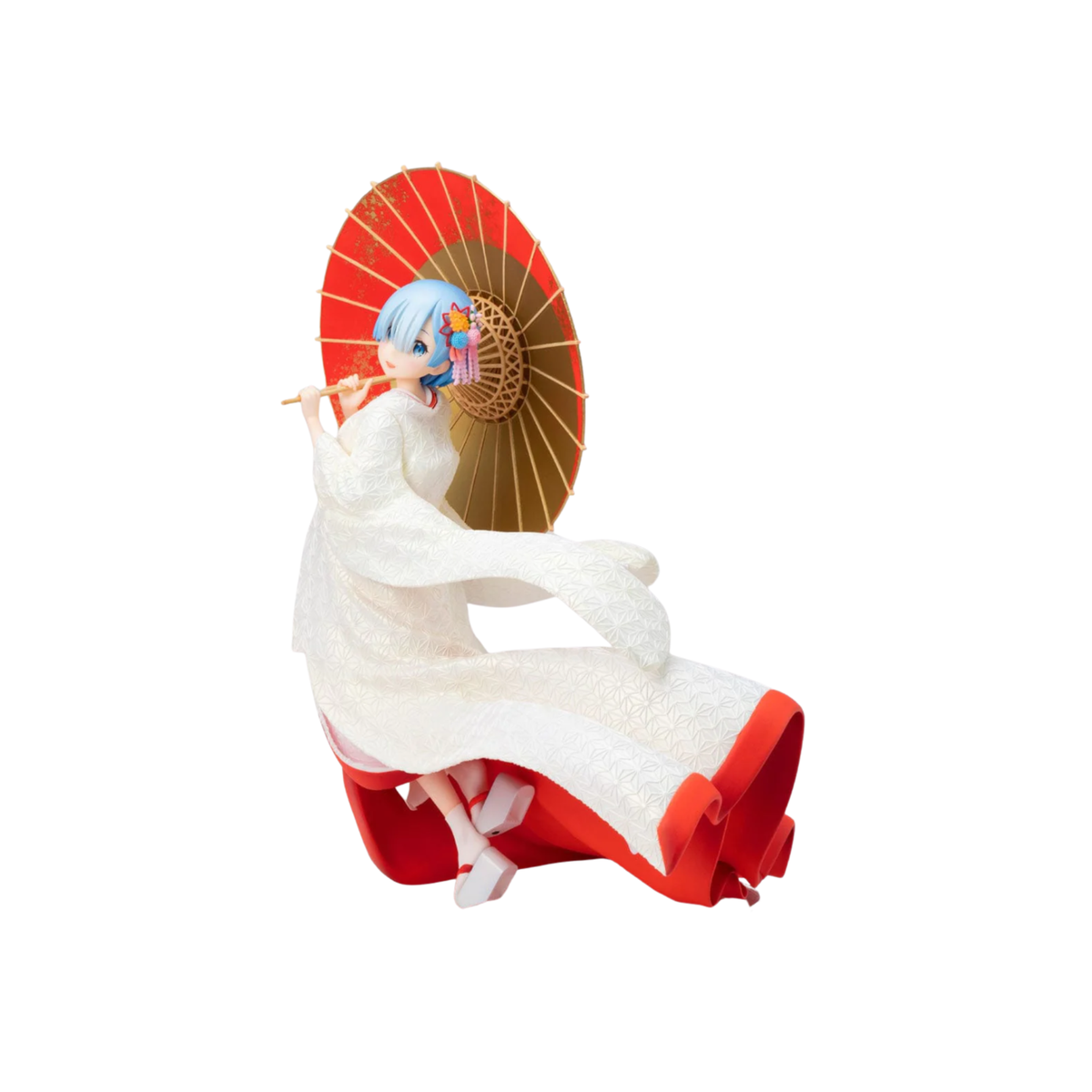 Re:Zero Starting Life In Another World 1/7 Scale Figure "Rem" (Shiromuku Re-Run)-FuRyu-Ace Cards & Collectibles