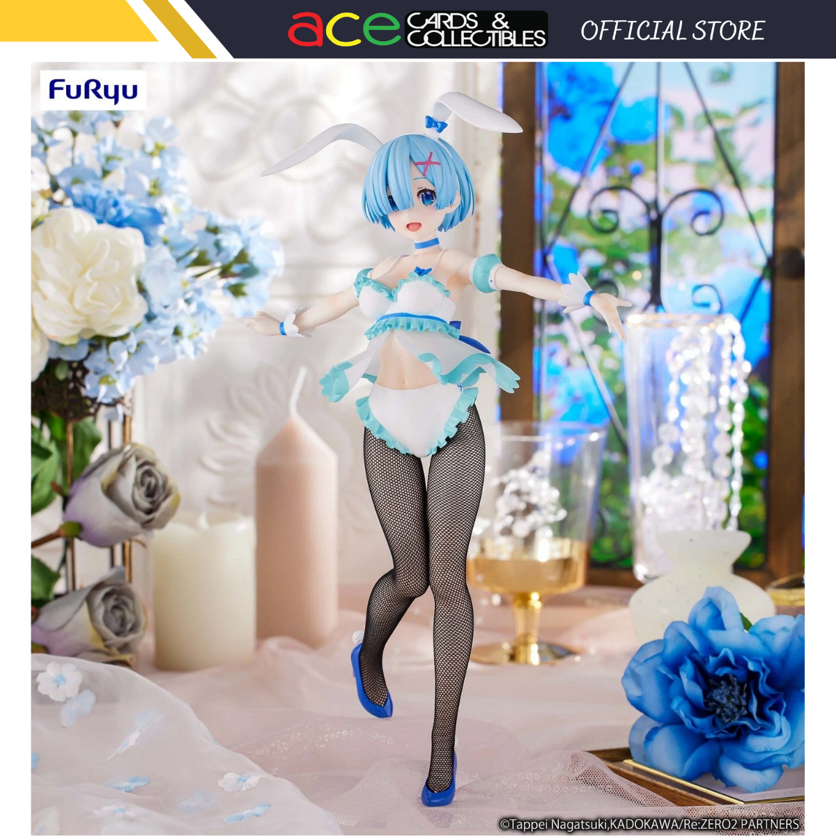 Re:Zero Starting Life In Another World BiCute Bunnies Figure "Rem" (Cutie Style)-FuRyu-Ace Cards & Collectibles