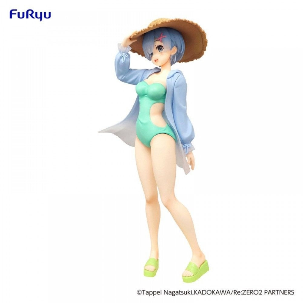 Re:Zero -Starting Life In Another World- SSS Figure &quot;Rem&quot; (Summer Vacation Ver.)-FuRyu-Ace Cards &amp; Collectibles
