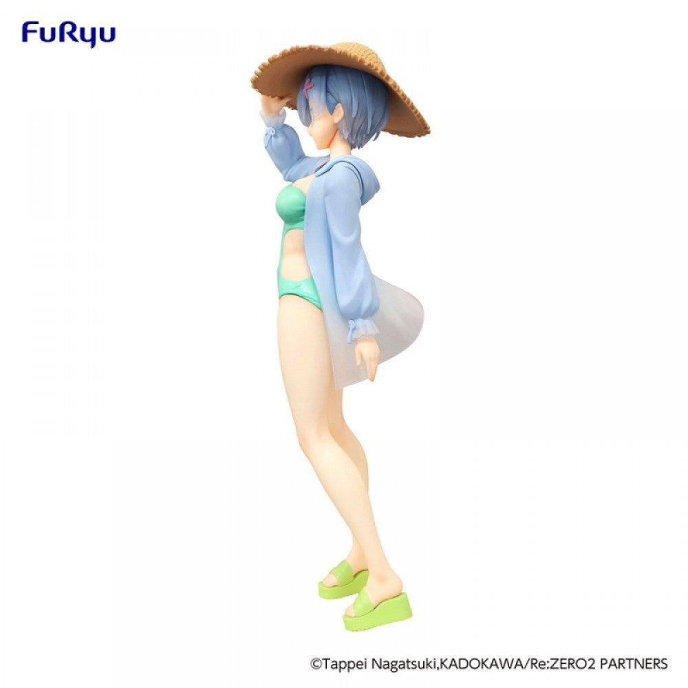 Re:Zero -Starting Life In Another World- SSS Figure &quot;Rem&quot; (Summer Vacation Ver.)-FuRyu-Ace Cards &amp; Collectibles