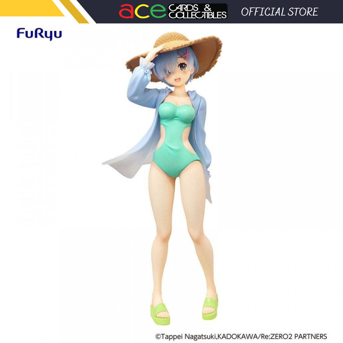 Re:Zero -Starting Life In Another World- SSS Figure &quot;Rem&quot; (Summer Vacation Ver.)-FuRyu-Ace Cards &amp; Collectibles