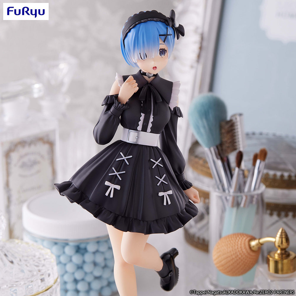 Re:Zero Starting Life In Another World Trio-Try-iT Figure &quot;Rem&quot; (Girly Outfit Ver.)-FuRyu-Ace Cards &amp; Collectibles