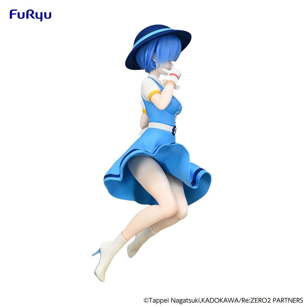 Re:Zero Starting Life In Another World Trio-Try-iT Figure &quot;Rem&quot; (Retro Style)-FuRyu-Ace Cards &amp; Collectibles