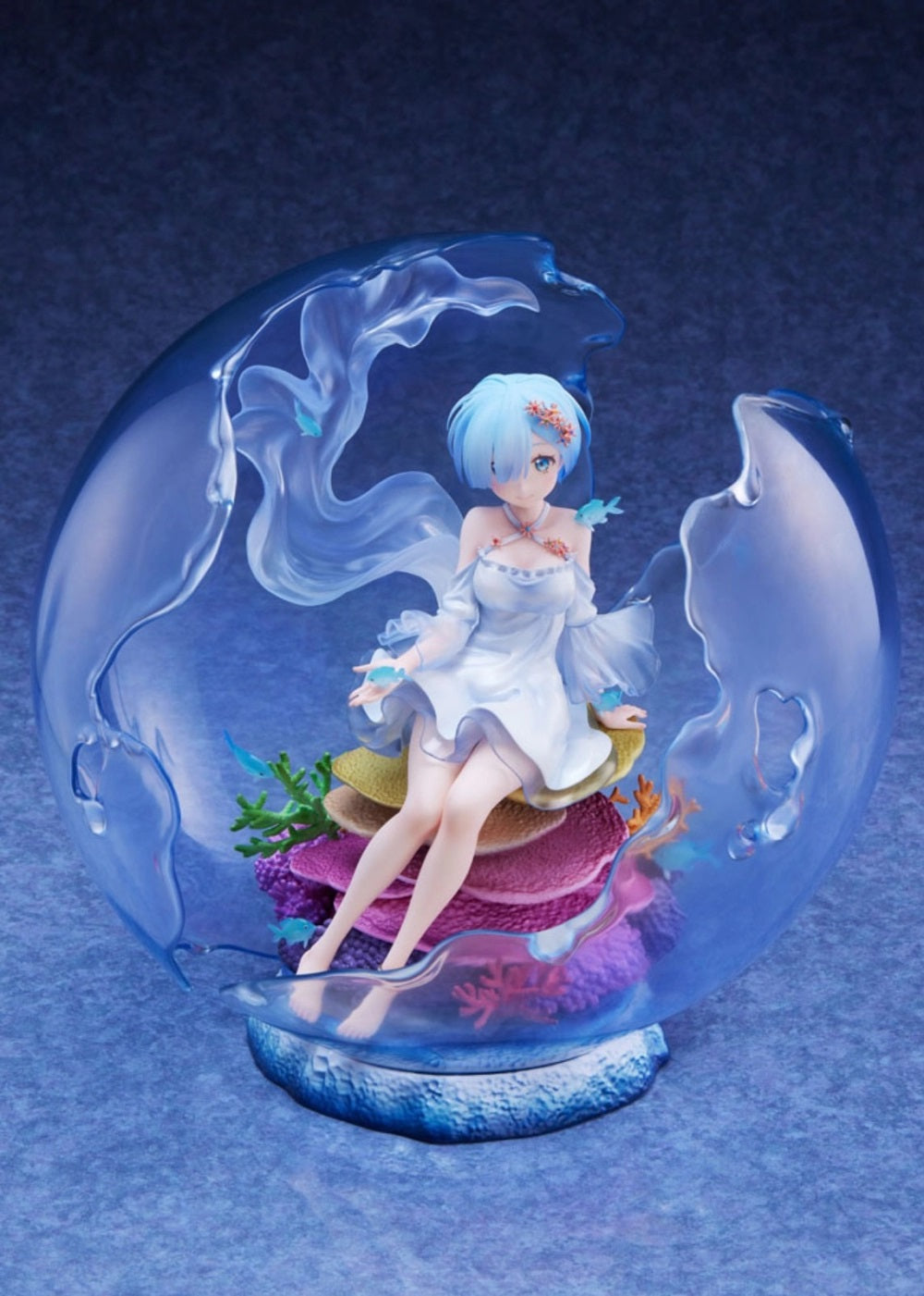 Re:Zero Starting Life in Another World Figure &quot;Rem&quot; (Aqua Orb Ver.)-FuRyu-Ace Cards &amp; Collectibles