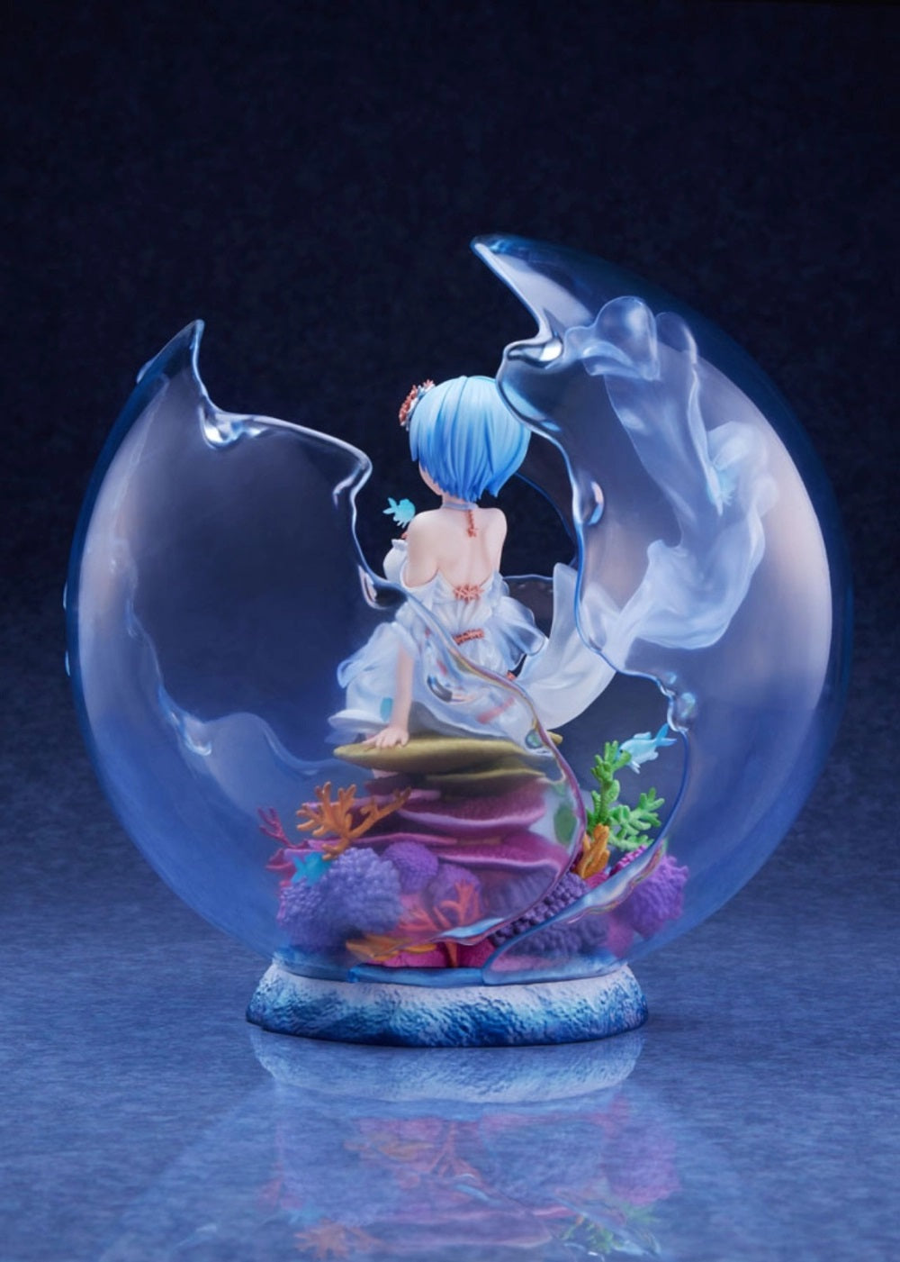 Re:Zero Starting Life in Another World Figure &quot;Rem&quot; (Aqua Orb Ver.)-FuRyu-Ace Cards &amp; Collectibles