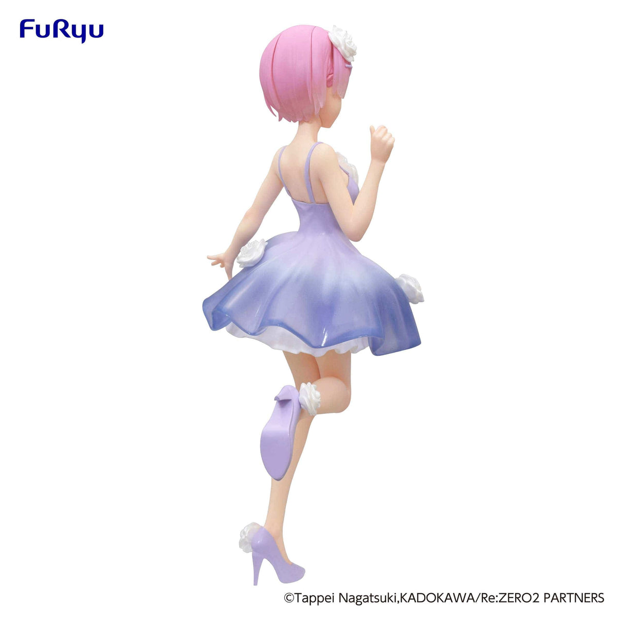 Re:Zero Starting Life in Another World Trio-Try-iT Figure "Ram" (Flower Dress Ver.)-FuRyu-Ace Cards & Collectibles