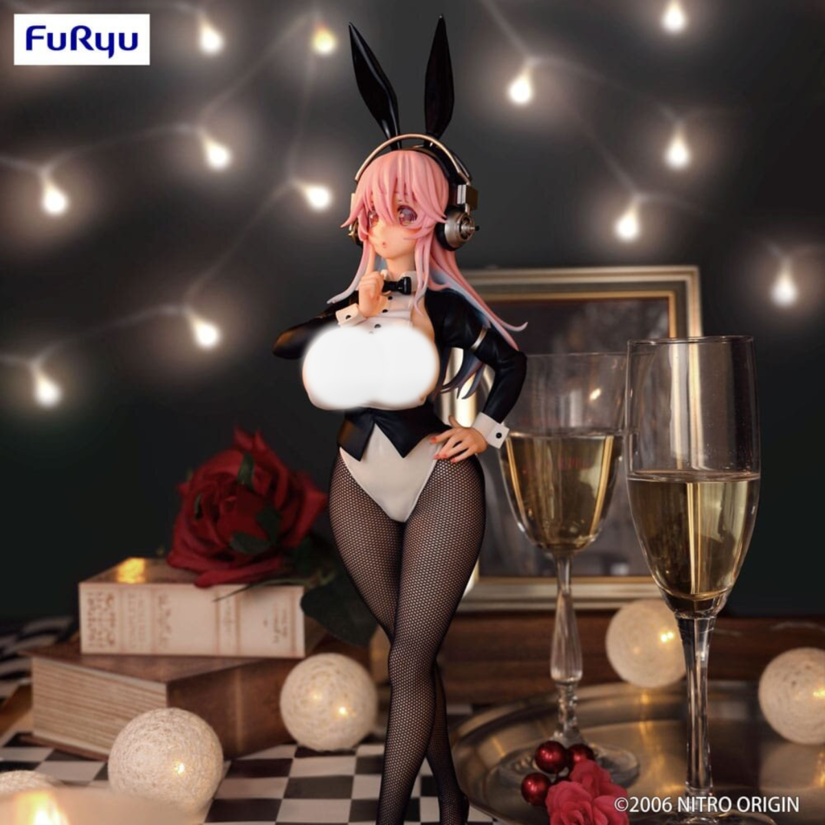 SUPER SONICO BiCute Bunnies Figure (Tailcoat ver.)-FuRyu-Ace Cards & Collectibles