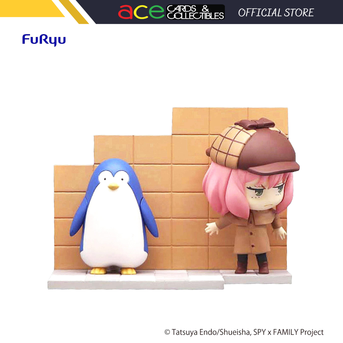Spy x Family Hold Figure "Anya & Penguin"-FuRyu-Ace Cards & Collectibles