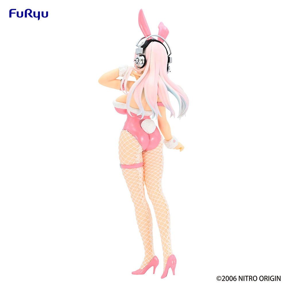 Super Sonico BiCute Bunnies Figure (Super Sonico Pink Ver.)-FuRyu-Ace Cards &amp; Collectibles