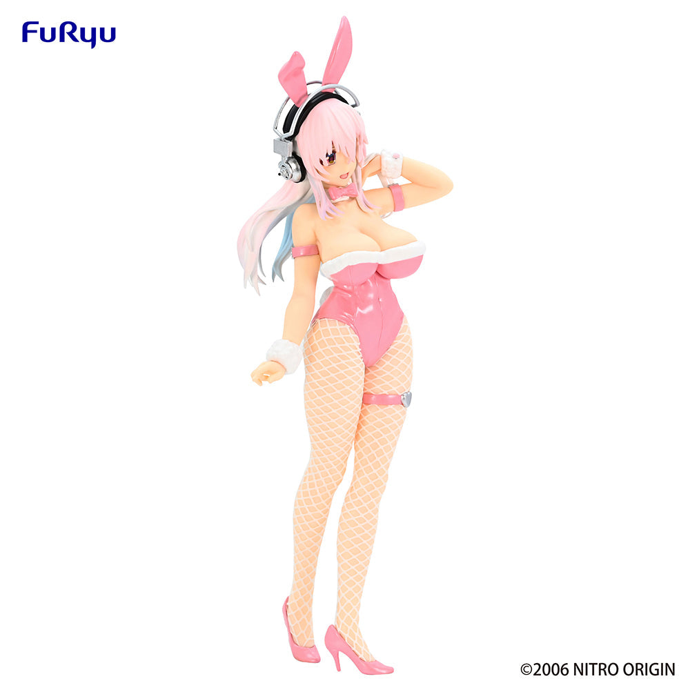 Super Sonico BiCute Bunnies Figure (Super Sonico Pink Ver.)-FuRyu-Ace Cards & Collectibles