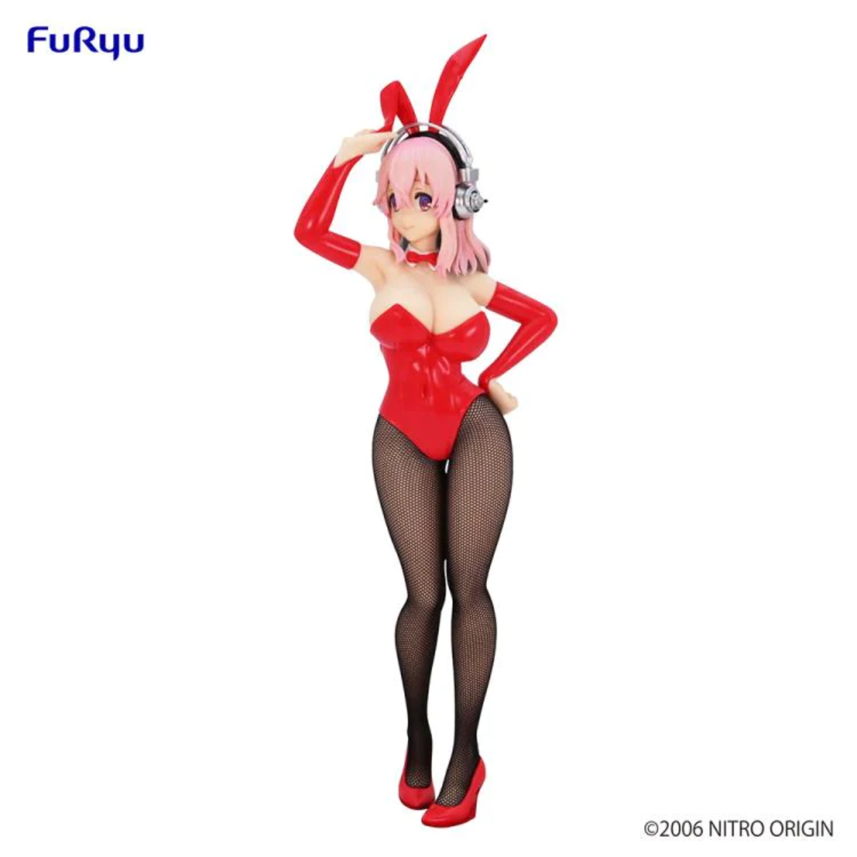 Super Sonico BiCute Bunnies Figure "Super Sonico" (Red Ver.)-FuRyu-Ace Cards & Collectibles