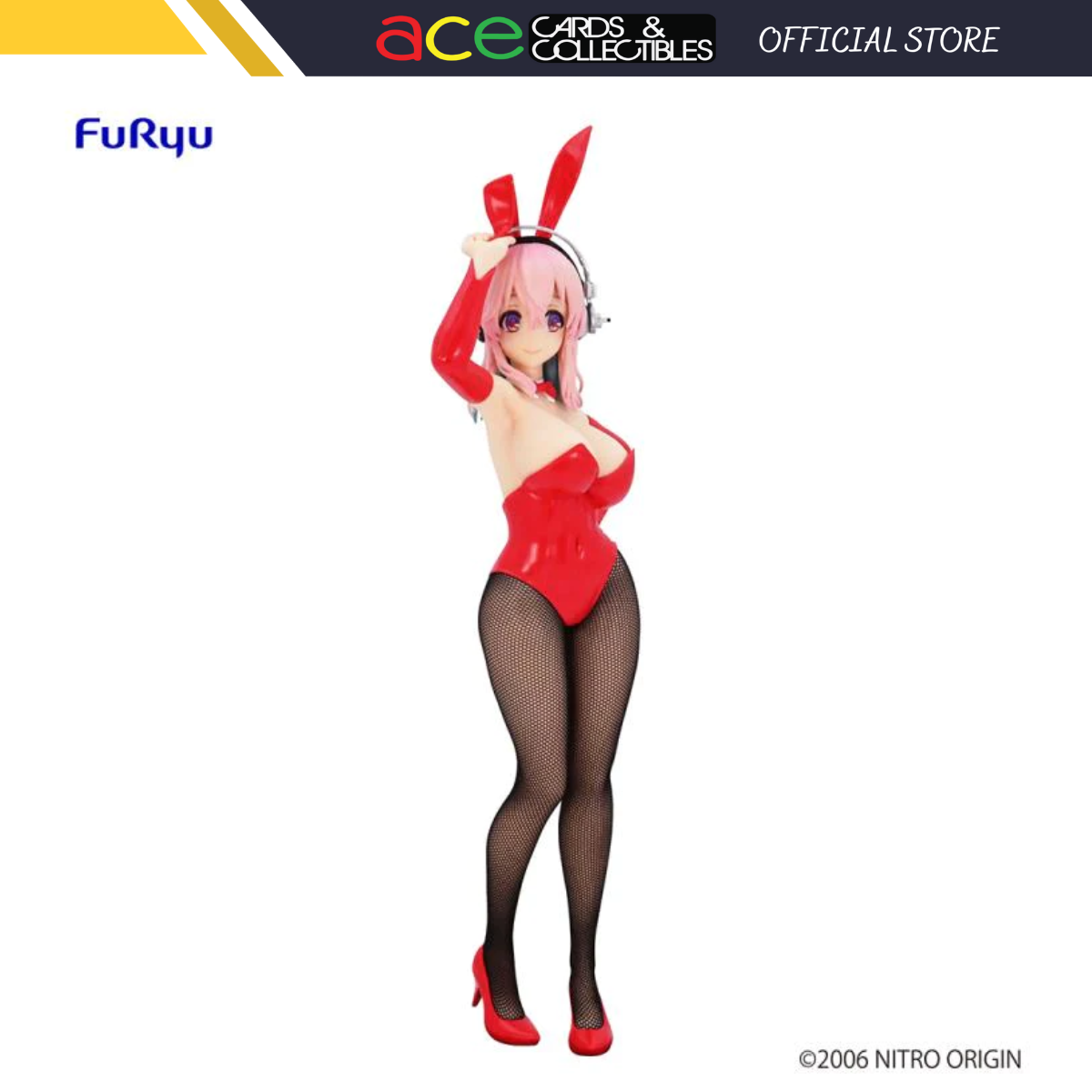 Super Sonico BiCute Bunnies Figure "Super Sonico" (Red Ver.)-FuRyu-Ace Cards & Collectibles