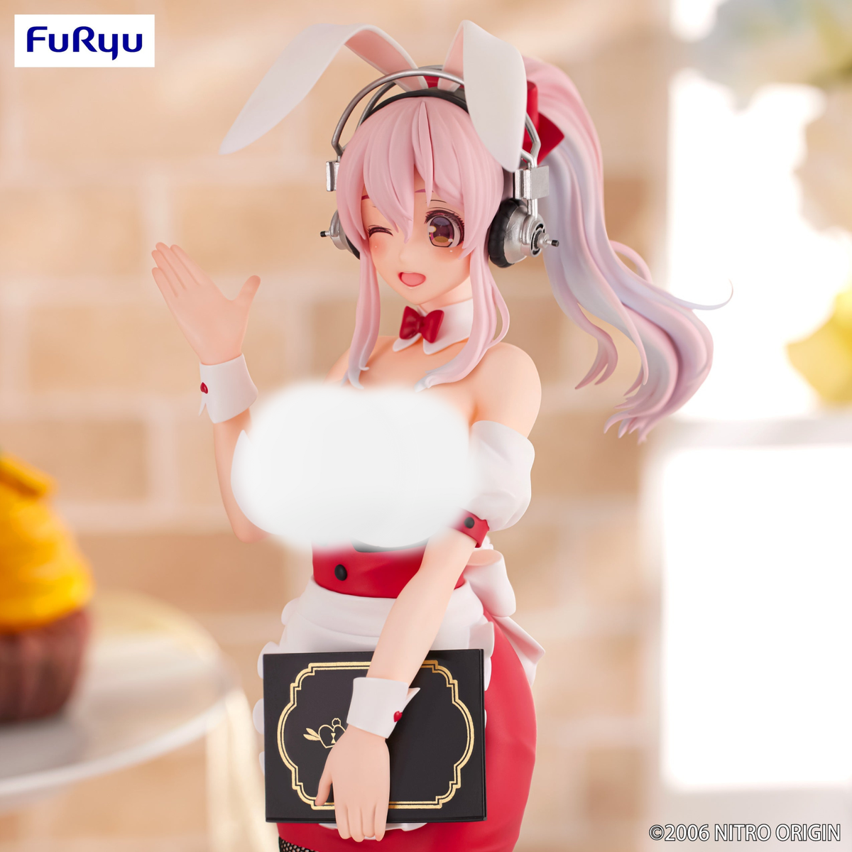 Super Sonico BiCute Bunnies Figure "Super Sonico" (Waitress Ver.)-FuRyu-Ace Cards & Collectibles
