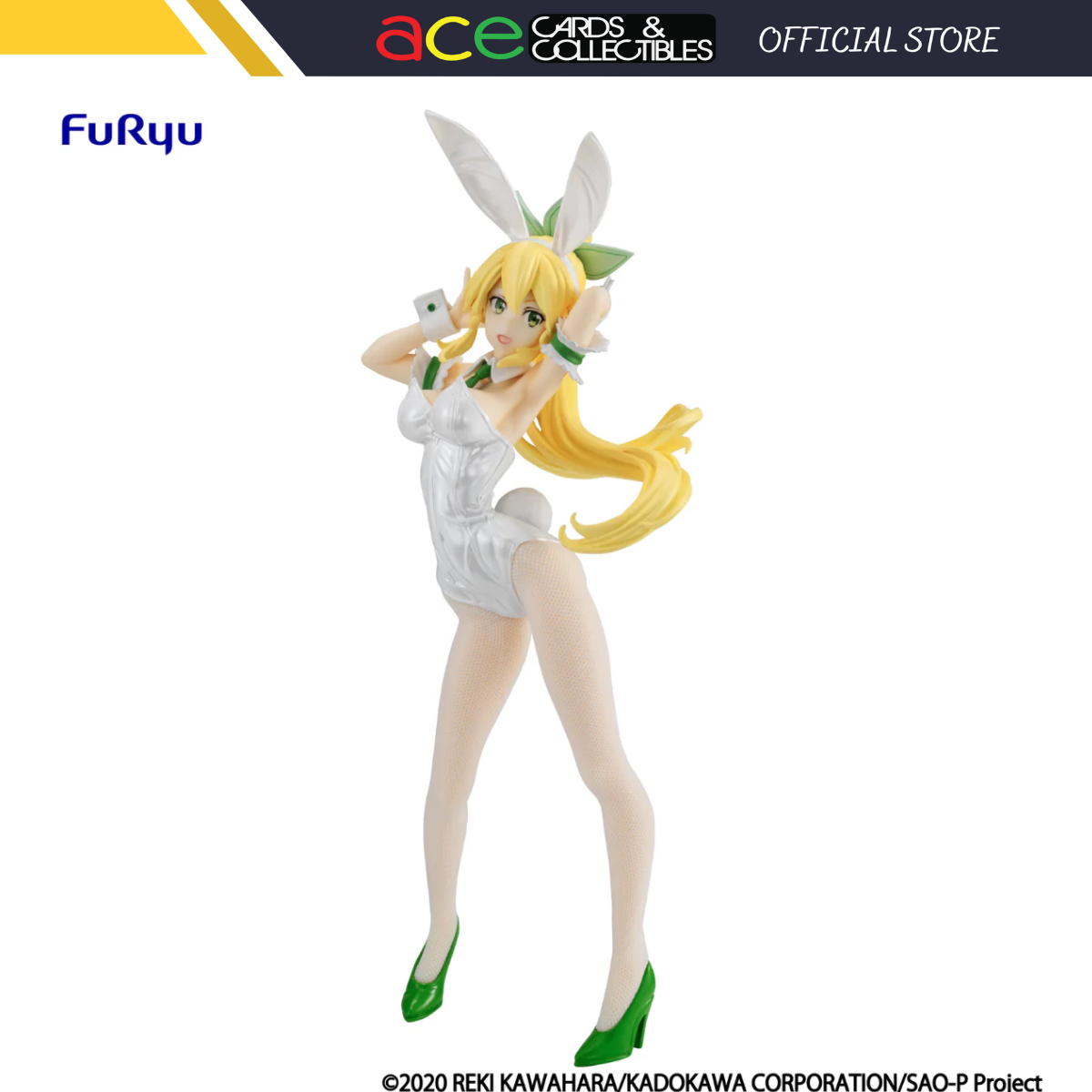 Sword Art Online BiCute Bunnies Figure "Leafa" (White Pearl Color Ver.)-FuRyu-Ace Cards & Collectibles