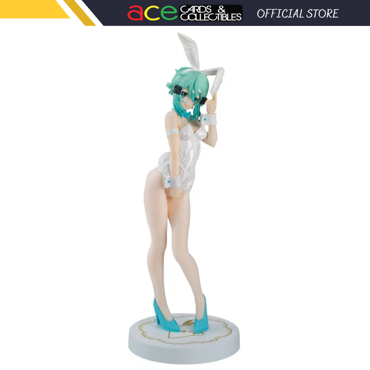 Sword Art Online BiCute Bunnies Figure "Sinon" (White Pearl Ver.)-FuRyu-Ace Cards & Collectibles