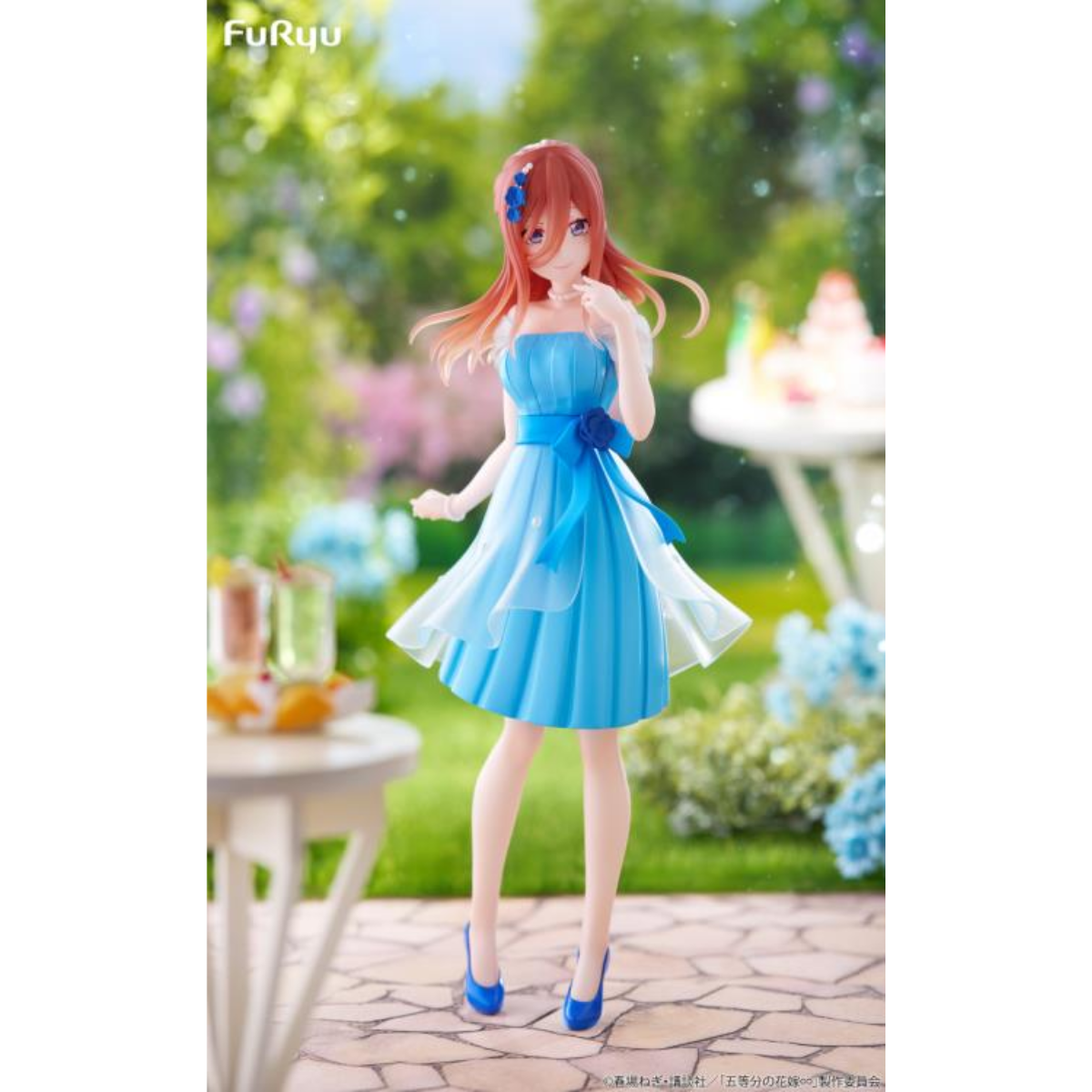 The Quintessential Quintuplets FURYU Trio-Try-iT Figure "Nakano Miku" (Pastel Dress ver.)-FuRyu-Ace Cards & Collectibles