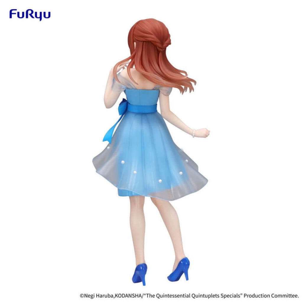 The Quintessential Quintuplets FURYU Trio-Try-iT Figure &quot;Nakano Miku&quot; (Pastel Dress ver.)-FuRyu-Ace Cards &amp; Collectibles