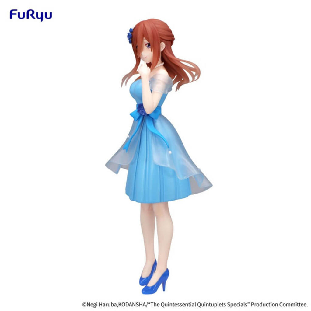 The Quintessential Quintuplets FURYU Trio-Try-iT Figure "Nakano Miku" (Pastel Dress ver.)-FuRyu-Ace Cards & Collectibles