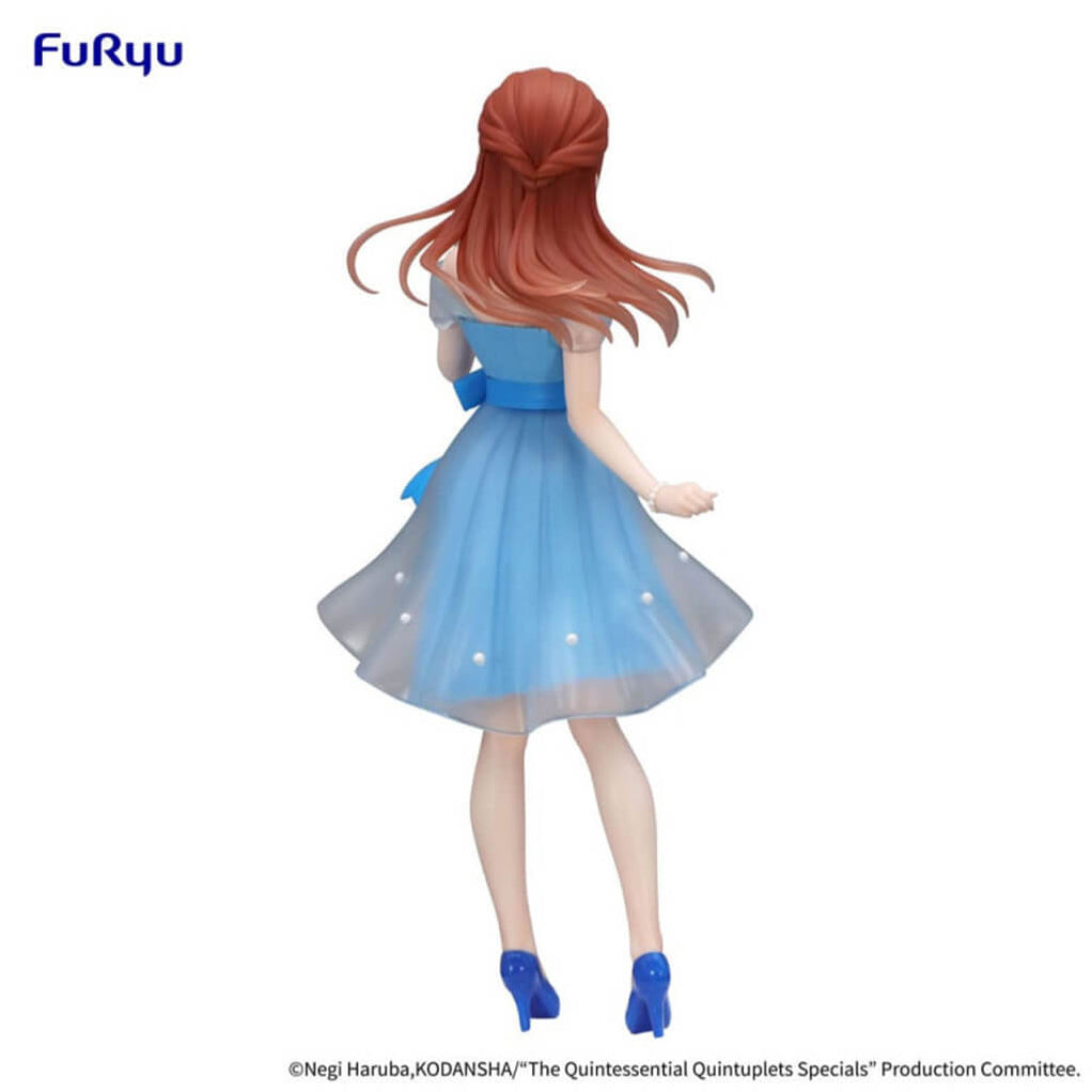 The Quintessential Quintuplets FURYU Trio-Try-iT Figure &quot;Nakano Miku&quot; (Pastel Dress ver.)-FuRyu-Ace Cards &amp; Collectibles