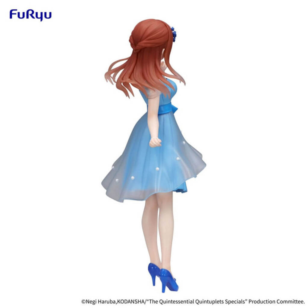The Quintessential Quintuplets FURYU Trio-Try-iT Figure &quot;Nakano Miku&quot; (Pastel Dress ver.)-FuRyu-Ace Cards &amp; Collectibles