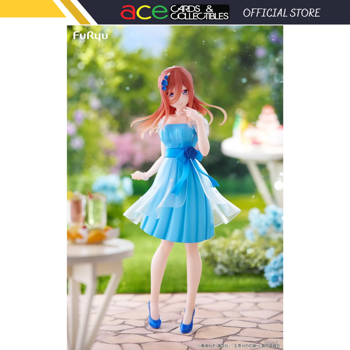 The Quintessential Quintuplets FURYU Trio-Try-iT Figure "Nakano Miku" (Pastel Dress ver.)-FuRyu-Ace Cards & Collectibles