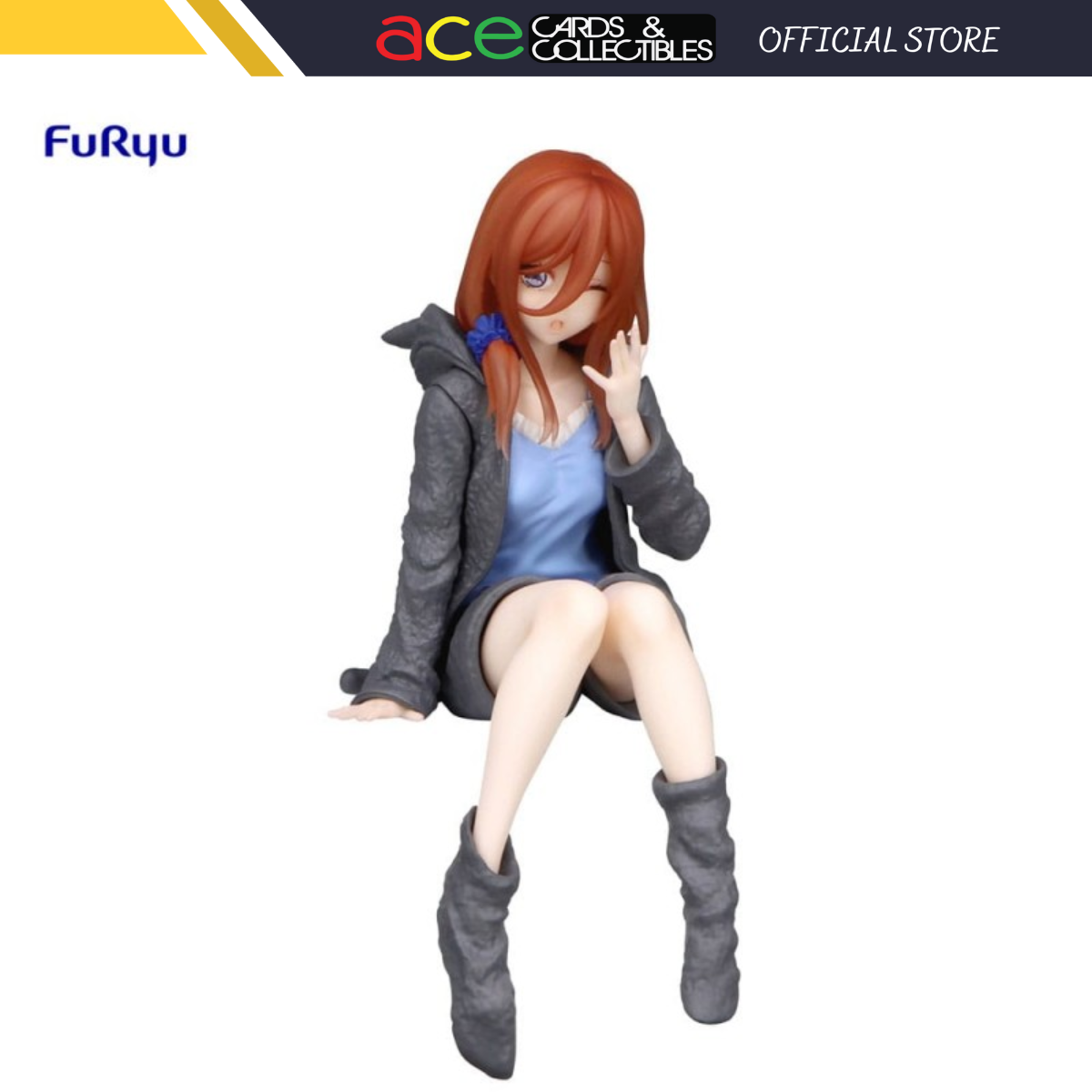 The Quintessential Quintuplets Movie Noodle Stopper Figure &quot;Miku Nakano&quot; (Loungewear Ver.)-FuRyu-Ace Cards &amp; Collectibles