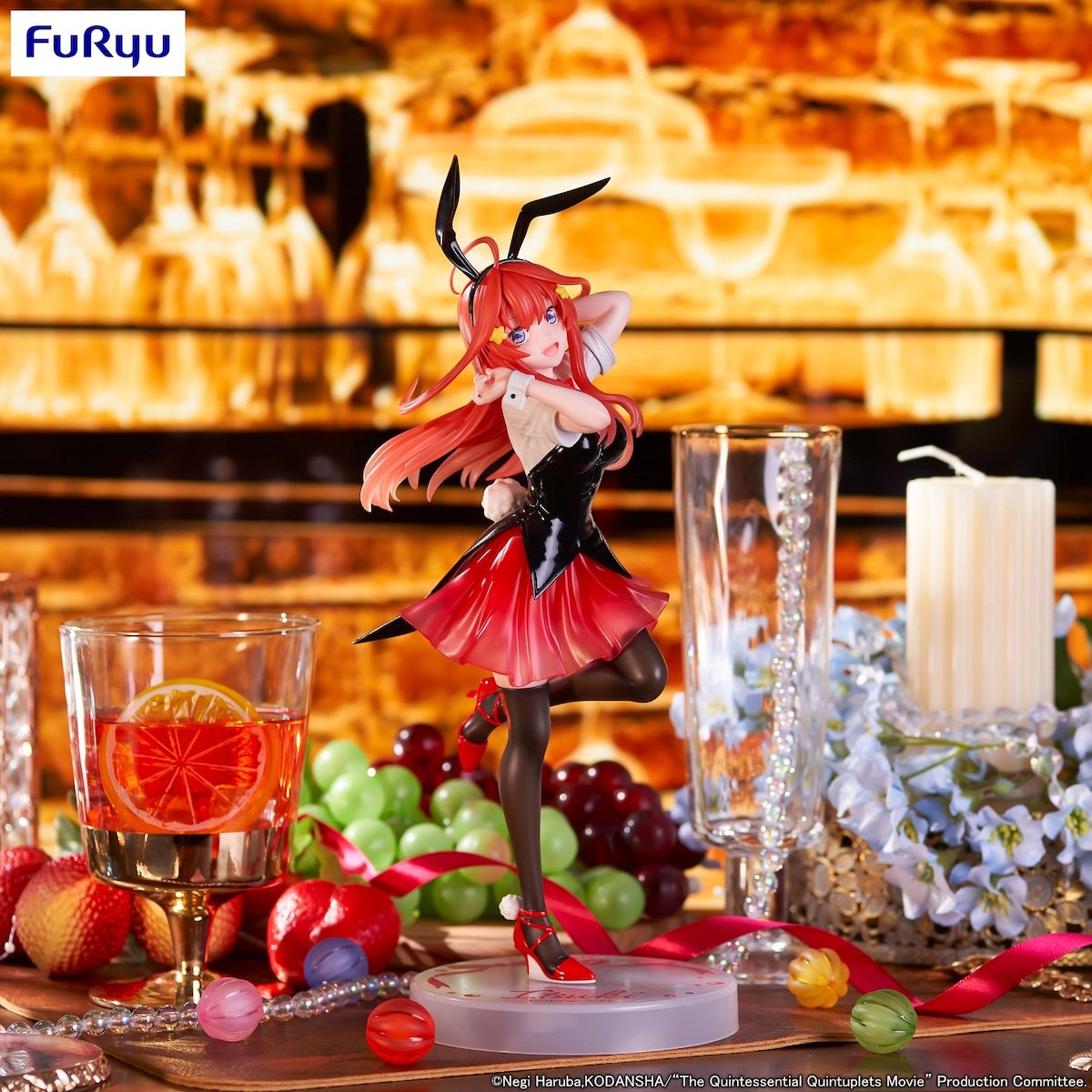 The Quintessential Quintuplets Movie Trio-Try-iT Figure &quot;Itsuki Nakano&quot; (Bunny Ver.)-FuRyu-Ace Cards &amp; Collectibles