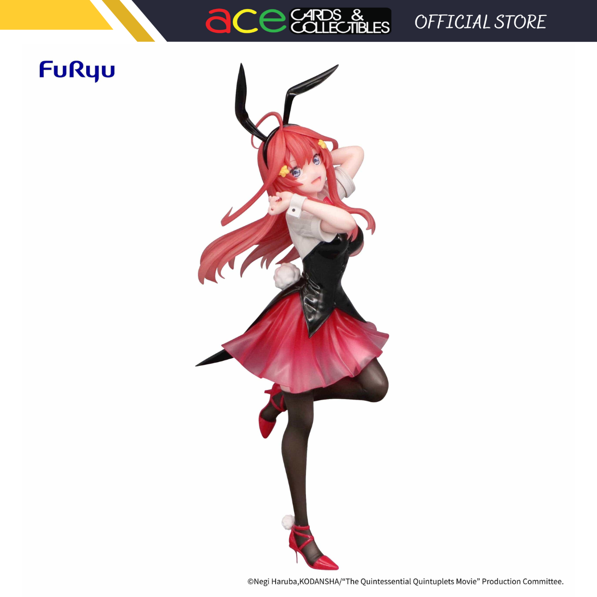 The Quintessential Quintuplets Movie Trio-Try-iT Figure "Itsuki Nakano" (Bunny Ver.)-FuRyu-Ace Cards & Collectibles