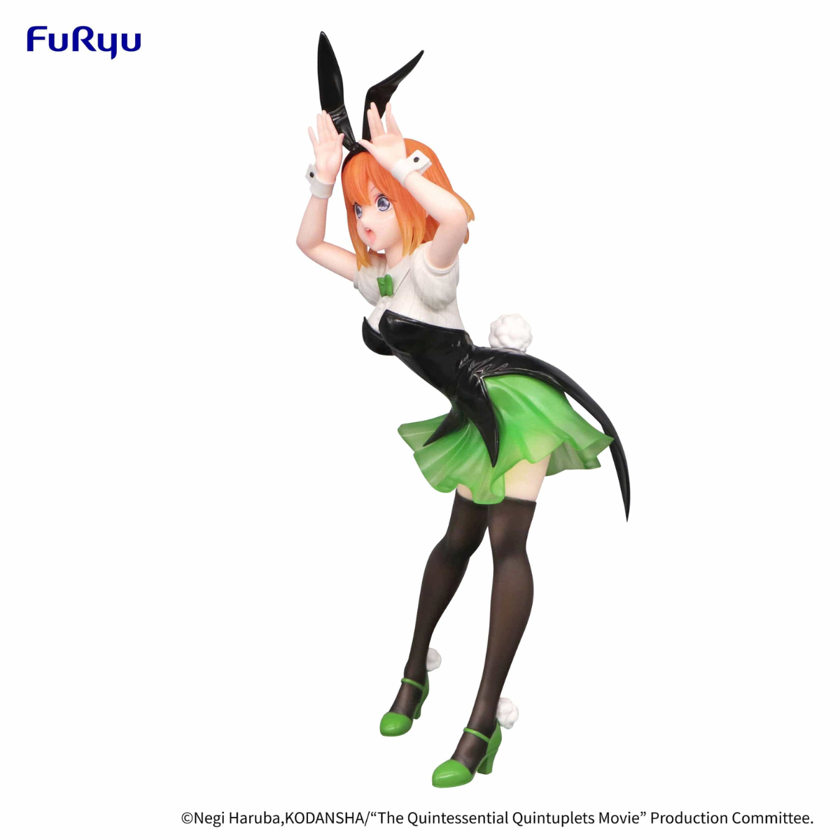 The Quintessential Quintuplets Movie Trio-Try-iT Figure &quot;Yotsuba Nakano&quot; (Bunny Ver.)-FuRyu-Ace Cards &amp; Collectibles