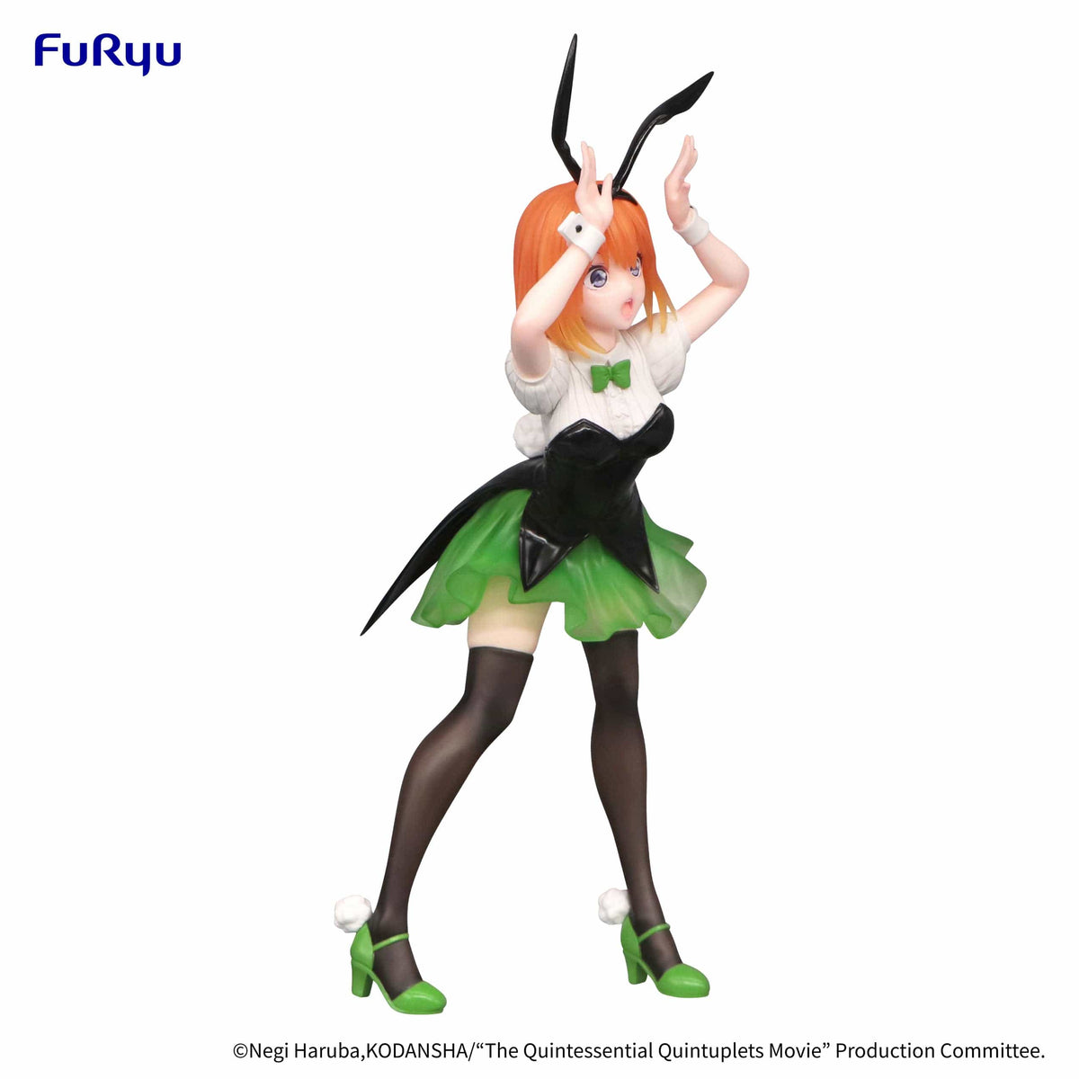 The Quintessential Quintuplets Movie Trio-Try-iT Figure &quot;Yotsuba Nakano&quot; (Bunny Ver.)-FuRyu-Ace Cards &amp; Collectibles