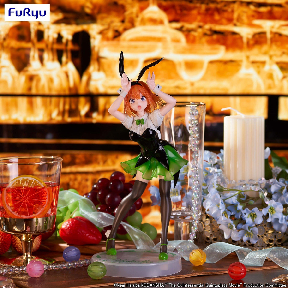 The Quintessential Quintuplets Movie Trio-Try-iT Figure &quot;Yotsuba Nakano&quot; (Bunny Ver.)-FuRyu-Ace Cards &amp; Collectibles