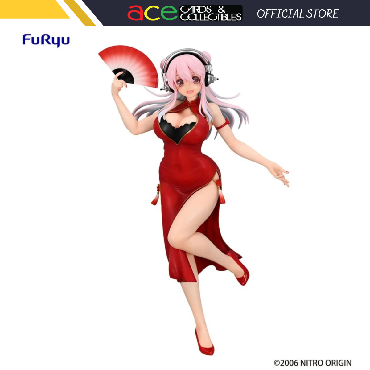 Trio-Try-iT Figure "SUPER SONICO" (China Dress ver.)-FuRyu-Ace Cards & Collectibles