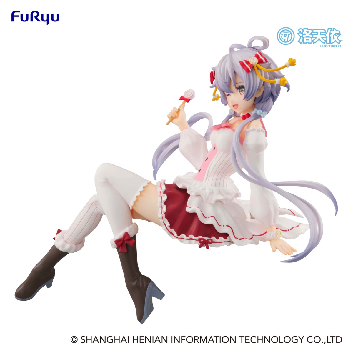 V Singer Noodle Stopper Figure &quot;Luo Tian Yi&quot; (Lollypop Ver. )-FuRyu-Ace Cards &amp; Collectibles