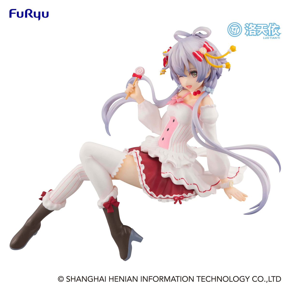 V Singer Noodle Stopper Figure &quot;Luo Tian Yi&quot; (Lollypop Ver. )-FuRyu-Ace Cards &amp; Collectibles