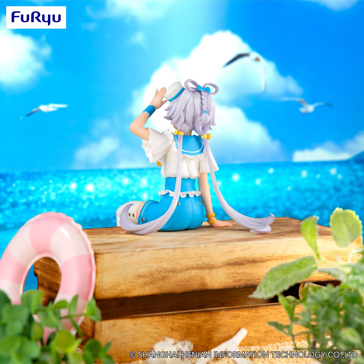 V Singer Noodle Stopper Figure &quot;Luo Tian Yi&quot; (Marine Style Ver.)-FuRyu-Ace Cards &amp; Collectibles
