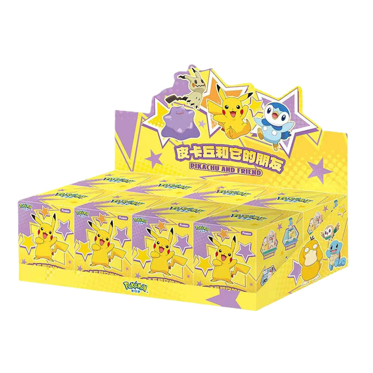 FUNISM x Pikachu And Friends Series Blind Box-Whole Box (8pcs)-Funism-Ace Cards & Collectibles