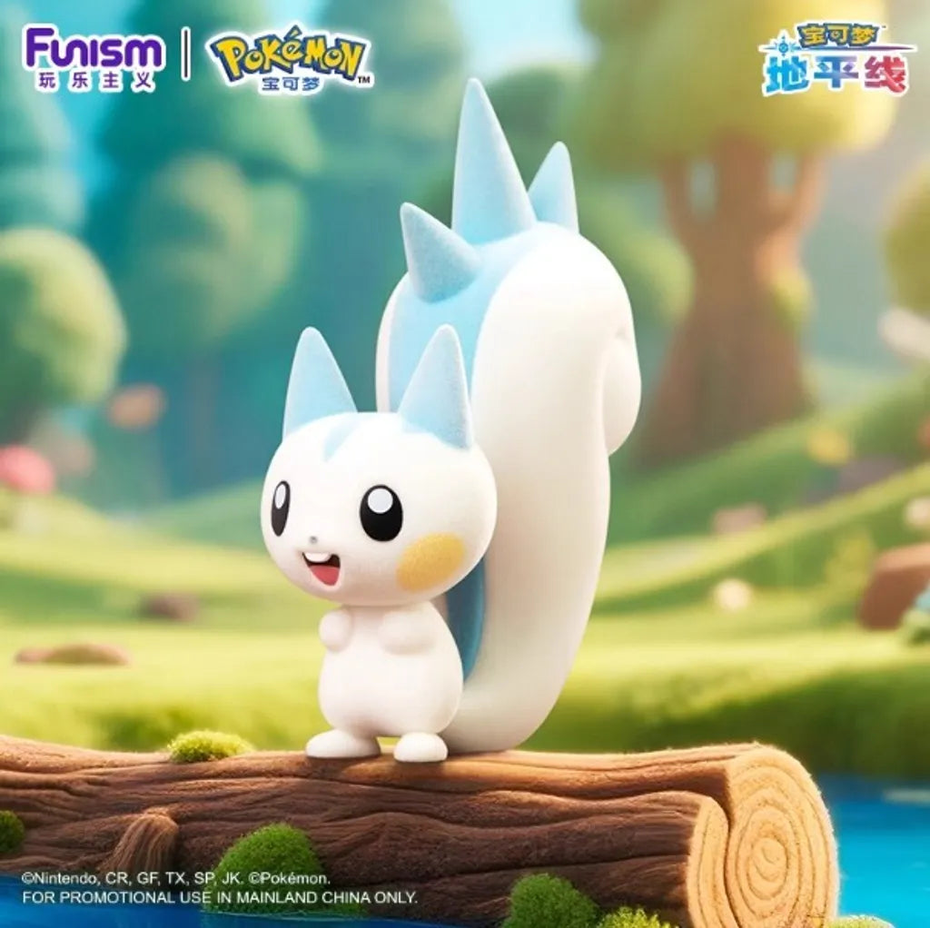 FUNISM x Pokemon Figurines Flocked Series-Pachirisu-Funism-Ace Cards & Collectibles