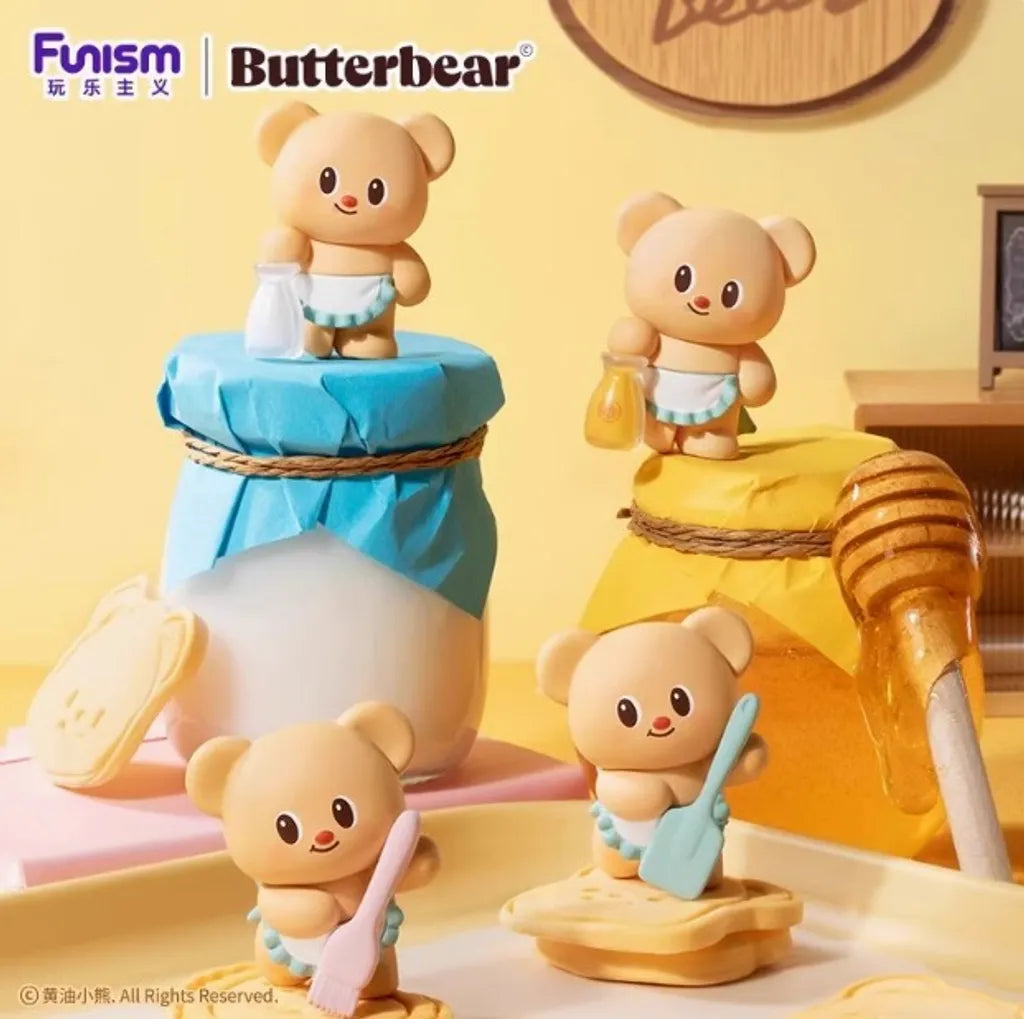 Funism x Butterbear Baking Master Series Bear Head Blind Box-Single Box (Random)-Funism-Ace Cards & Collectibles